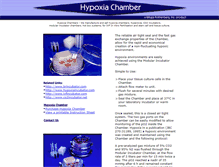 Tablet Screenshot of hypoxiachamber.com